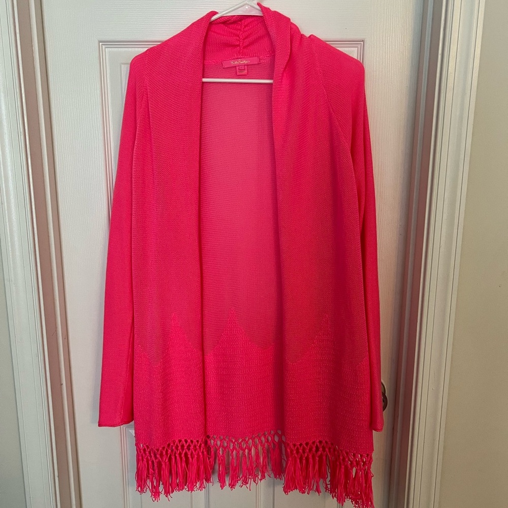 EUC Lilly Pulitzer Tatum cardigan size Large